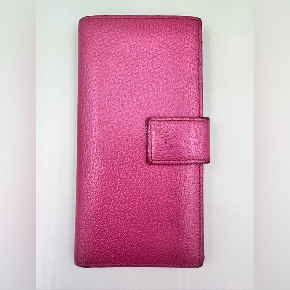 Gucci Pink Long Wallet - Picture 5 of 12